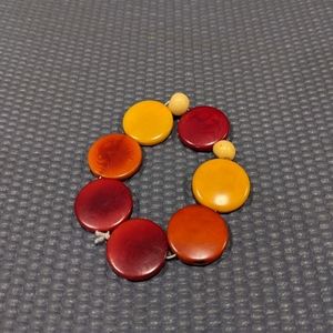 Beads - turquoise and tagua nut